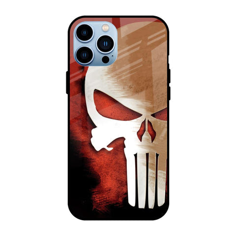Red Skull Glossy Case for iPhone 13 Pro
