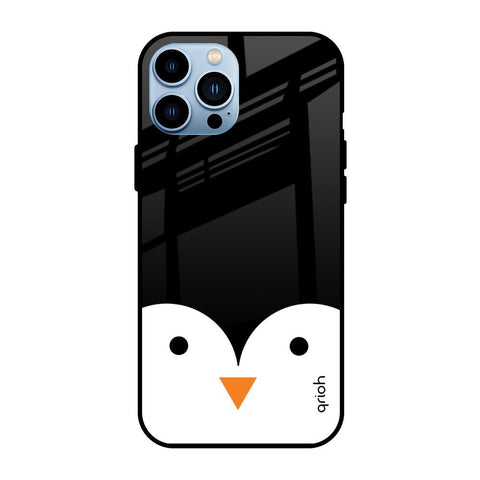 Cute Penguin Glossy Case for iPhone 13 Pro