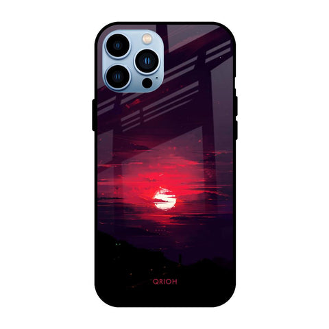 Morning Red Sky Glossy Case For iPhone 13 Pro