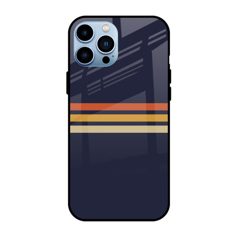 Tricolor Stripes Glossy Case For iPhone 13 Pro