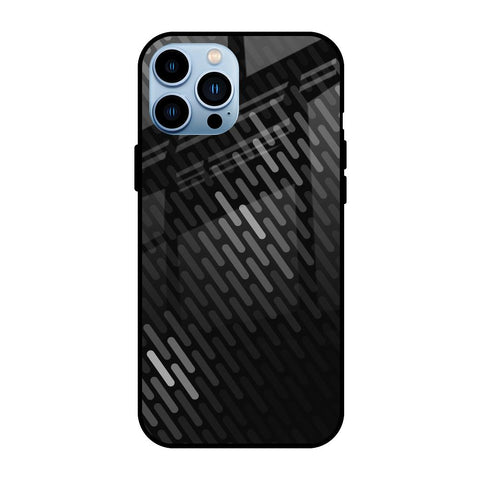 Dark Abstract Pattern Glossy Case For iPhone 13 Pro