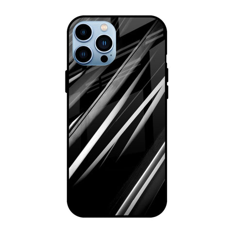 Black & Grey Gradient Glossy Case For iPhone 13 Pro