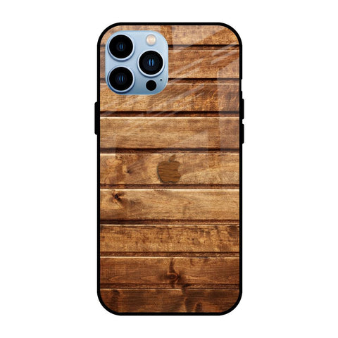 Wooden Planks Glossy Case for iPhone 13 Pro