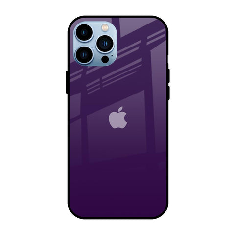 Dark Purple Glossy Case for iPhone 13 Pro
