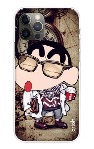 Nerdy Shinchan Soft Cover for iPhone 13 Pro