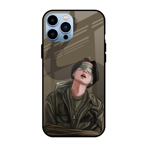 Blind Fold Glossy Case for iPhone 13 Pro Max