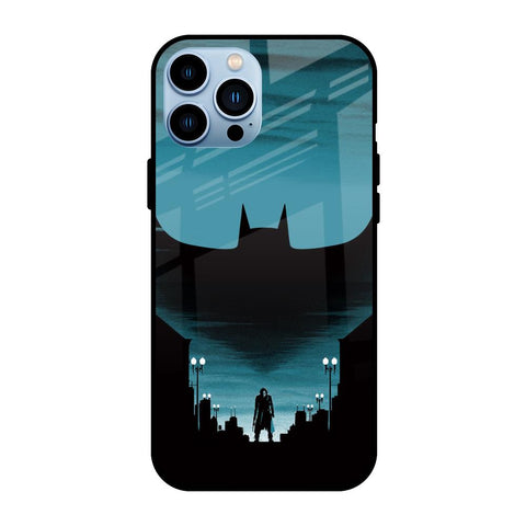 Cyan Bat Glossy Case for iPhone 13 Pro Max