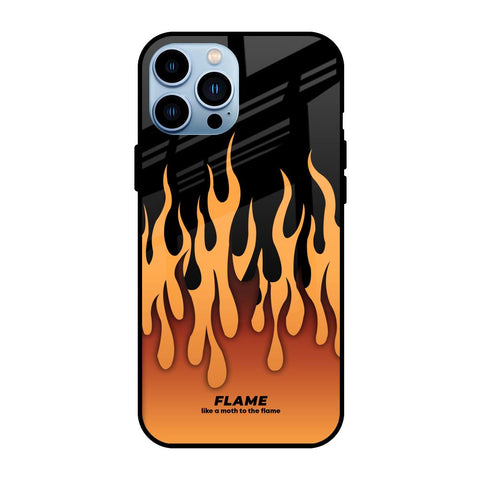 Fire Flame Glossy Case for iPhone 13 Pro Max
