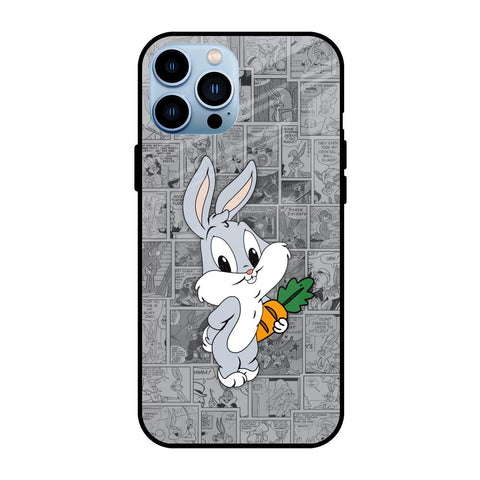 Cute Baby Bunny Glossy Case for iPhone 13 Pro Max