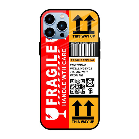 Handle With Care Glossy Case for iPhone 13 Pro Max