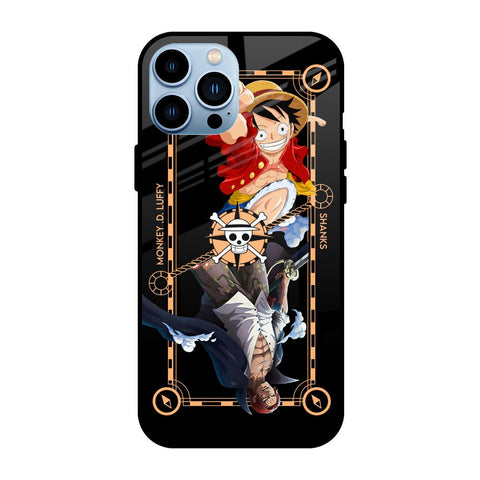 Shanks & Luffy Glossy Case for iPhone 13 Pro Max