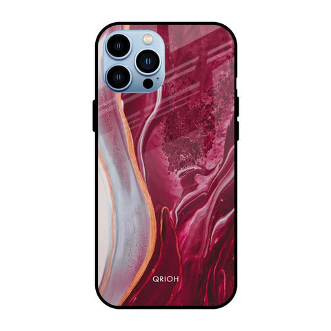 Crimson Ruby Glossy Case for iPhone 13 Pro Max