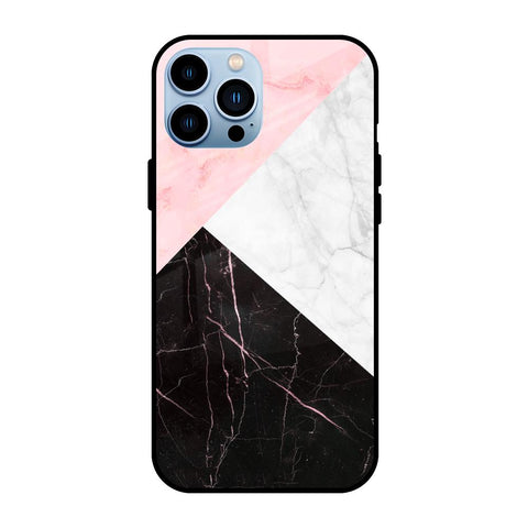 Marble Collage Art Glossy Case For iPhone 13 Pro Max