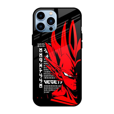 Red Vegeta Glossy Case for iPhone 13 Pro Max