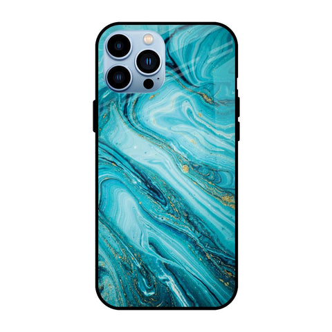 Ocean Marble Glossy Case for iPhone 13 Pro Max