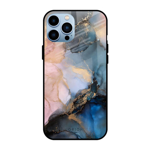 Marble Ink Abstract Glossy Case for iPhone 13 Pro Max