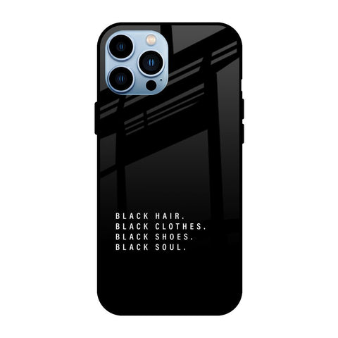 Black Soul Glossy Case for iPhone 13 Pro Max