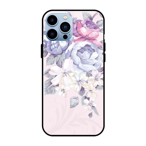 Elegant Floral Glossy case for iPhone 13 Pro Max
