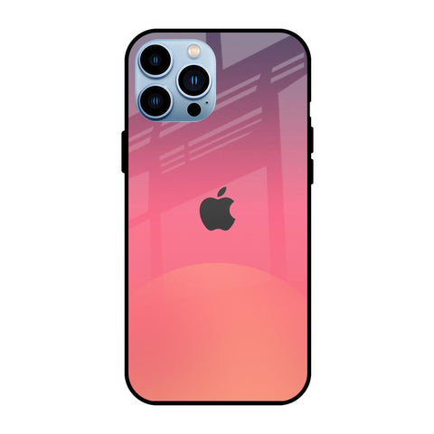 Sunset Orange Glossy Case for iPhone 13 Pro Max