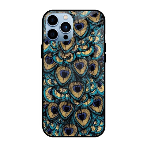 Peacock Feathers Glossy case for iPhone 13 Pro Max