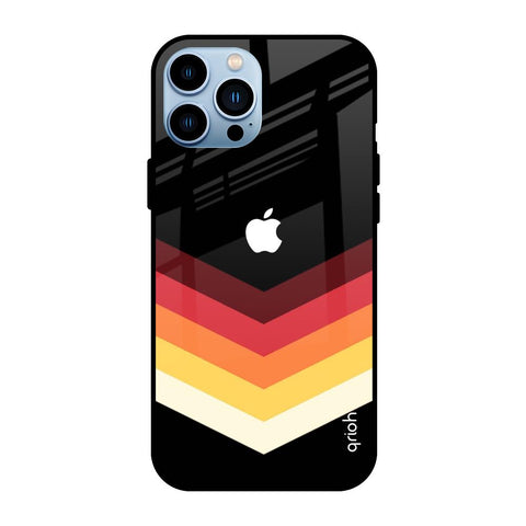 Abstract Arrow Pattern Glossy Case For iPhone 13 Pro Max
