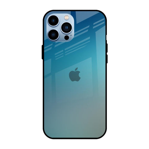 Sea Theme Gradient Glossy Case for iPhone 13 Pro Max