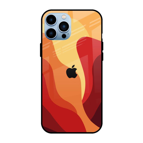 Magma Color Pattern Glossy Case for iPhone 13 Pro Max