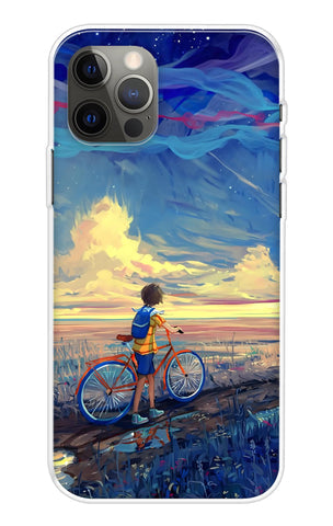 Riding Bicycle to Dreamland Soft Cover for iPhone 13 Pro Max