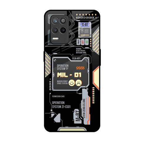 Exposed Parts Glossy Case for Realme 8s 5G