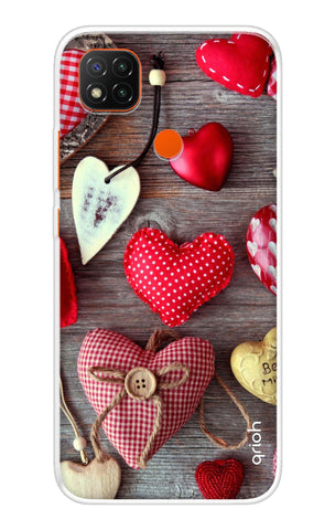 Valentine Hearts Soft Cover for Redmi 9 Active