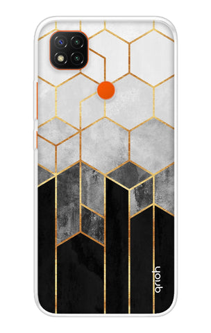 Hexagonal Pattern Soft Cover for Redmi 9 Active