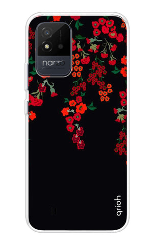 Floral Deco Soft Cover For Realme Narzo 50i