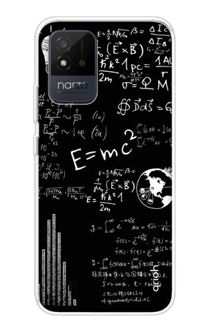 Equation Doodle Soft Cover for Realme Narzo 50i