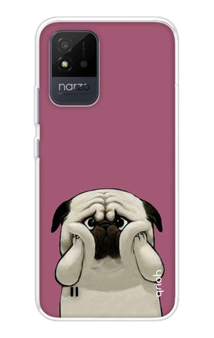 Chubby Dog Soft Cover for Realme Narzo 50i