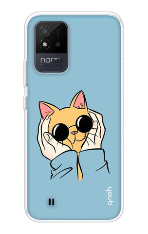 Attitude Cat Soft Cover for Realme Narzo 50i
