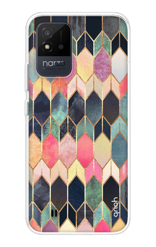 Shimmery Pattern Soft Cover for Realme Narzo 50i