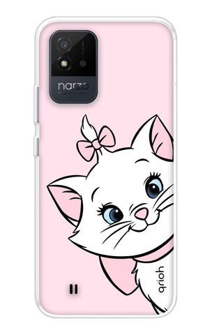 Cute Kitty Soft Cover For Realme Narzo 50i