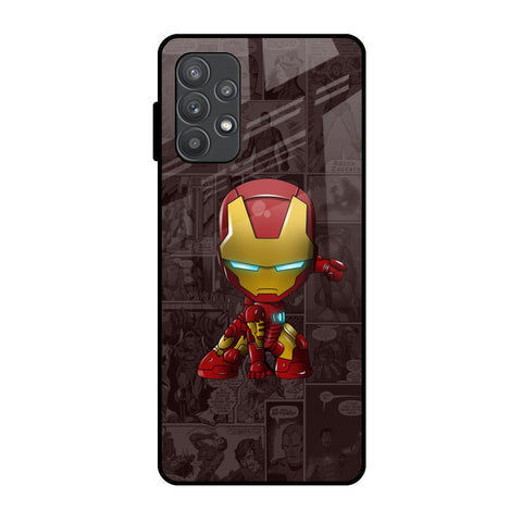 Angry Baby Super Hero Glossy Case for Samsung Galaxy A52s 5G