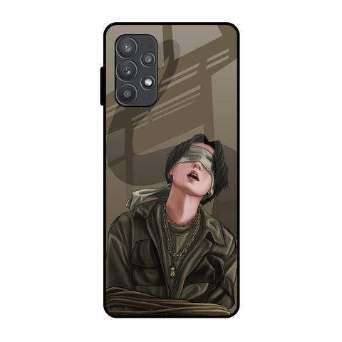Blind Fold Glossy Case for Samsung Galaxy A52s 5G