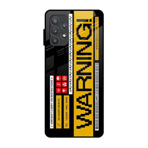 Aircraft Warning Glossy Case for Samsung Galaxy A52s 5G