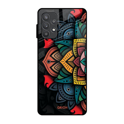 Retro Gorgeous Flower Glossy Case for Samsung Galaxy A52s 5G