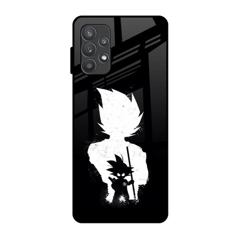 Monochrome Goku Glossy Case for Samsung Galaxy A52s 5G