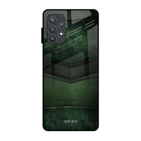 Green Leather Glossy Case for Samsung Galaxy A52s 5G