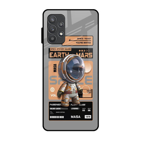 Space Ticket Glossy Case for Samsung Galaxy A52s 5G