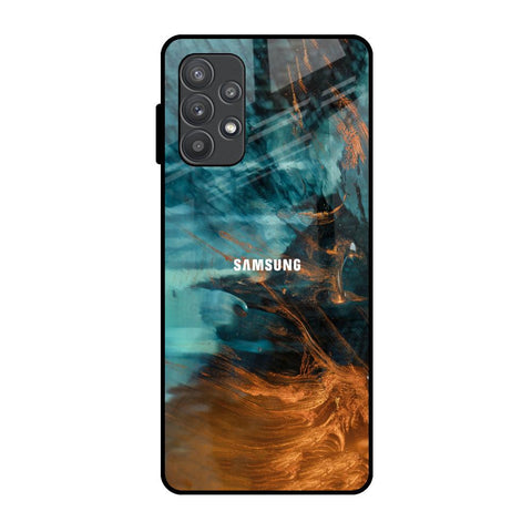 Golden Splash Glossy Case for Samsung Galaxy A52s 5G