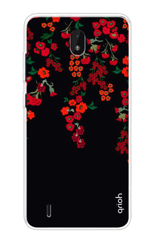 Floral Deco Soft Cover For Nokia C01 Plus