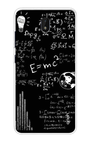 Equation Doodle Soft Cover for Nokia C01 Plus