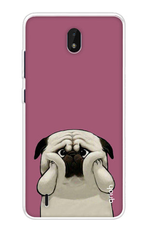 Chubby Dog Soft Cover for Nokia C01 Plus