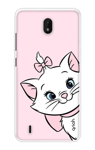 Cute Kitty Soft Cover For Nokia C01 Plus