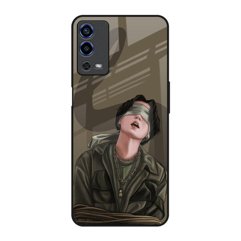 Blind Fold Glossy Case for Oppo A55